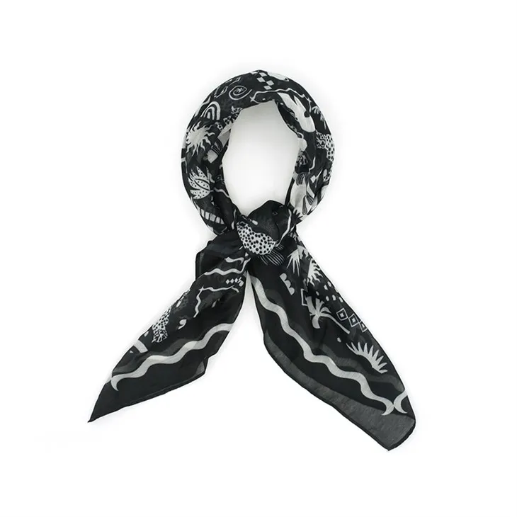 Bản in màu đen Bandana S051