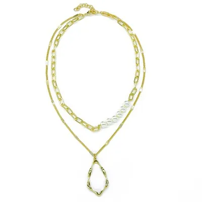 Bộ vòng cổ ngọc trai vàng